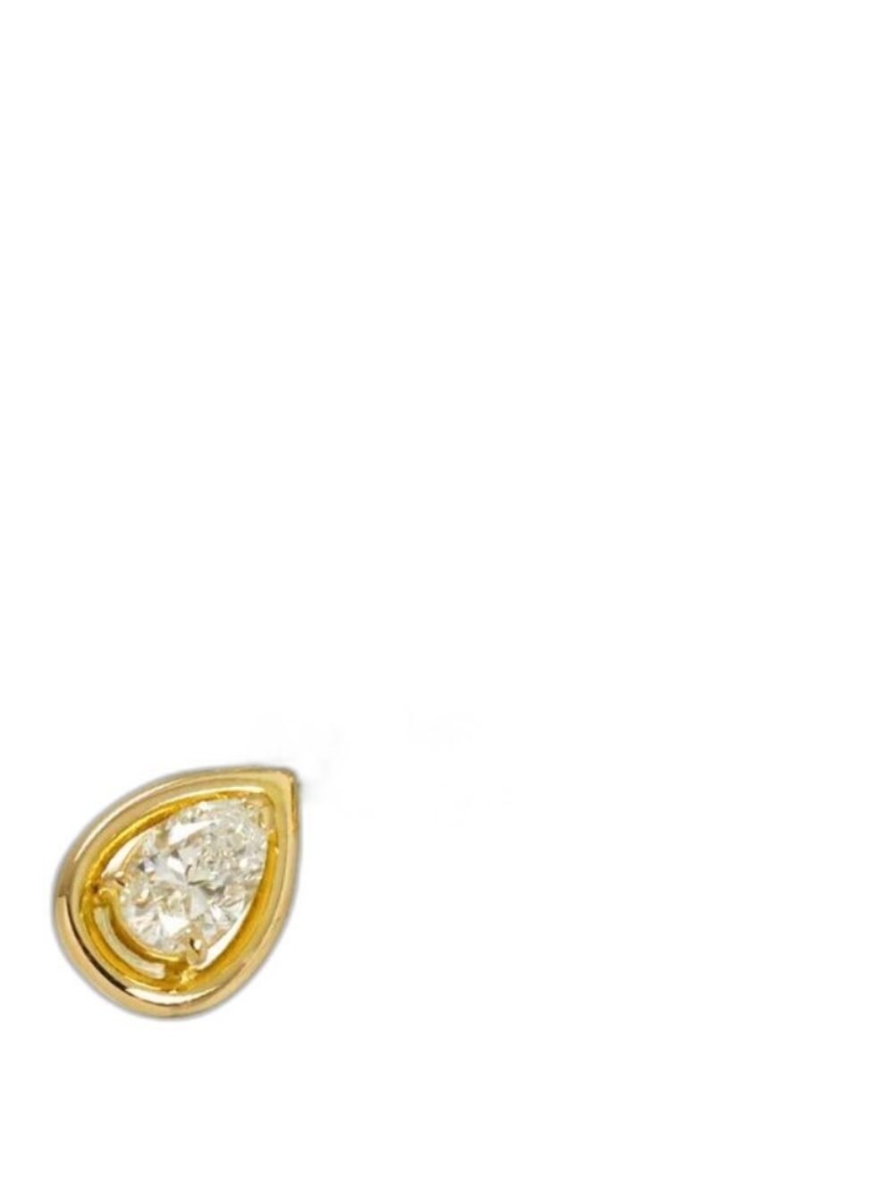 Dior Diamond 0.33 Necklace 18K Yellow Gold
